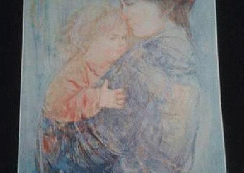  Edna Hibel Art 27.625 x 18.625