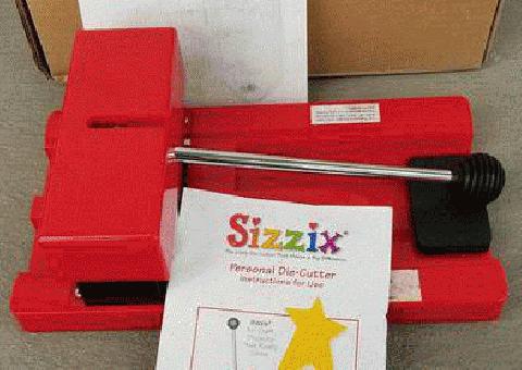 ProvoCraft Sizzix Original Personal Troqueladora Prensa EN CAJA Mat / Manual