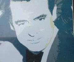 Cary Grant Cuadro Personalizado Enmarcado bajo Vidrio $50-5 50 (LBTS)