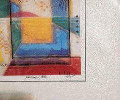 Marvin MURF Murphy ARTE 9x12 16x20 Tablero TROPICAL FRESCO Mano-Muestra enmarcada