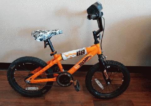 bicicleta para niños pequeños de 16 pulgadas