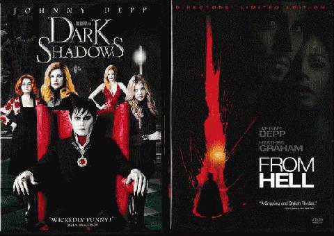 Sombras oscuras/Alicia en el País de las Maravillas / From Hell Widescreen DVDs