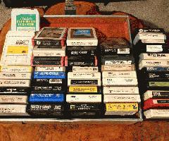 Colección de 8 cintas de pista ( 44 cintas + 2 cajas de transporte)