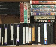 CINTAS VHS, 31 CINTAS EN TOTAL, ALGUNAS CON MÚLTIPLES PELÍCULAS