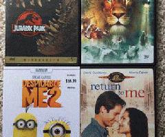 4 DVDs - ¿Quién está listo para la noche de cine? Grandes películas!