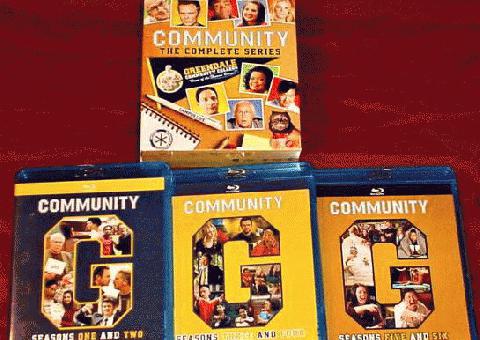 Completa Blu-Ray DVD Box set Series CommunityAll 6 Estaciones de Diversión limpia