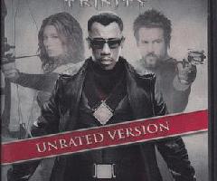 DVD de pantalla ancha Blade, Blade II y Blade Trinity