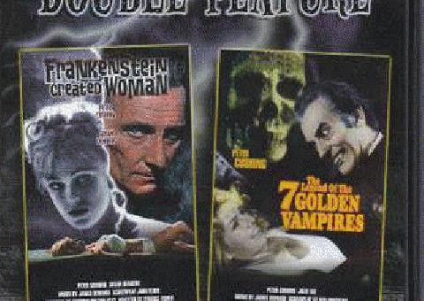 Frankenstein Creó a la Mujer / La Leyenda de los 7 Vampiros de Oro DVD