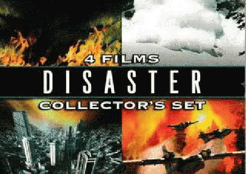 Desastres 4-Set de Colectores de Película Conjunto de Caja de DVD de Pantalla Ancha