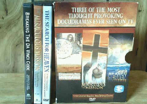 Caja _ 3 Docudramas Religiosos en DVD
