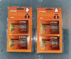 Cintas Grabadoras de Video TDK-2 paquetes de 2-Nuevo en Paquetes Sellados