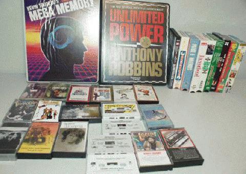 DVD, VHS y cintas de casete