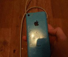 Restablecimiento de fábrica iPhone 5C (Azul)