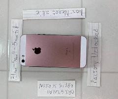 Rose Gold iPhone SE 32GB 1st Edition-iOS 14-100% Desbloqueado por batería