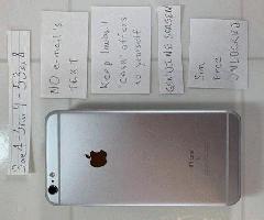  iPhone 6s Plus 64GB-Portadora DESBLOQUEADA 4 Batería totalmente nueva