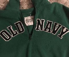 Old Navy Chaqueta de lana mediana para hombre-verde
