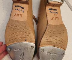 Zapatos usados Bloch tan tap