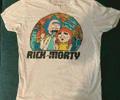 Camiseta de Rick Morty. Pequeño