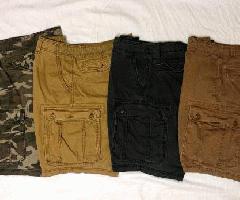 7 Pares de Pantalones Cortos de Carga 38W Buen estado