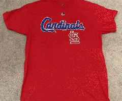 Matt Carpenter Proud Fan Camisa Jersey Rojo 13 St. Louis Cardinals Grande