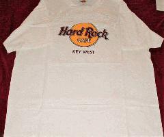 ORIGINAL Vintage Hard Rock Café Key West Camisa Extra Grande LIMPIO NUEVO!