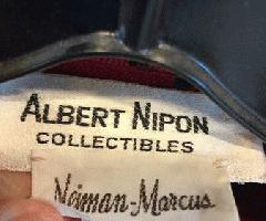 Diseñador Albert Nipon blusa / camisa talla 6 de Neiman Marcus