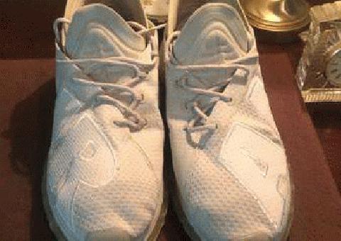 Nike Air White Full Clear Gel Suela Zapatos Tamaño 10.5
