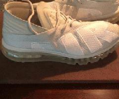 Nike Air White Full Clear Gel Suela Zapatos Tamaño 10.5