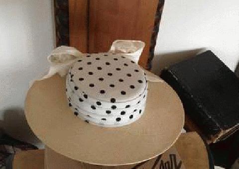Sombrero de Paja Vintage de SONNI REDUCIDO