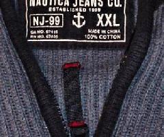 Mens Mock Sweater Shirt Nautica Jeans Muy Buena Condición