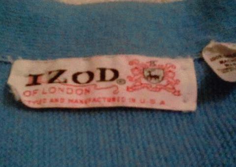 Suéteres Vintage para Hombre IZOD . LACOSTE .  Haymaker