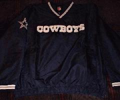 Dallas Cowboys XL Suéter Chaqueta sin usar / Limpio NFL Fútbol