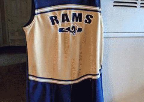 Vestido jersey Rams