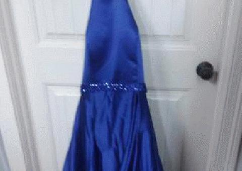 Dama de honor/Vestido de fiesta tamaño 14 Azul Real