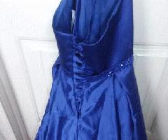 Dama de honor/Vestido de fiesta tamaño 14 Azul Real