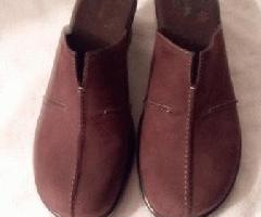 Zapatos Mujer Clarks brown suede tamaño 6 1/2 M