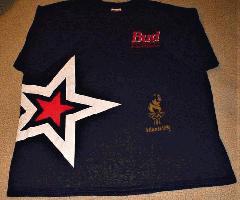 Vintage 1996 USA Budweiser AB Olympic Shirt Atlanta Rojo Blanco Azul XL