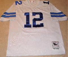 Roger Staubach # 12 Dallas Cowboys Jersey Mitchell Ness 1975 XL