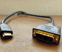 DVI-a-HDMI Cable de Vídeo Digital y Adaptador de venta!