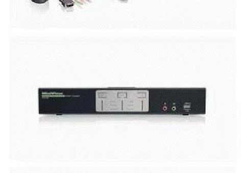 IOGEAR GCS1642 2 puertos Dual View Dual Link DVI KVMP Switch con Audio