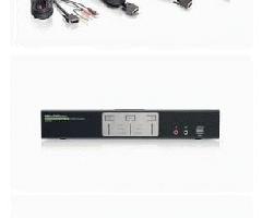 IOGEAR GCS1642 2 puertos Dual View Dual Link DVI KVMP Switch con Audio