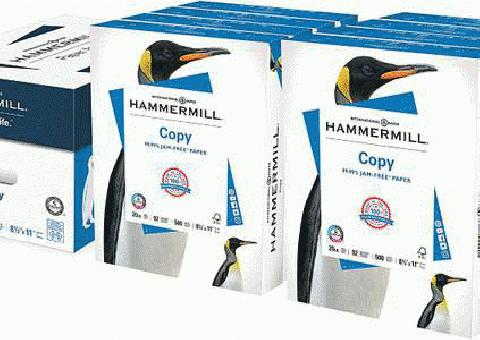 Papel de impresión Hammermill - 6 resmas