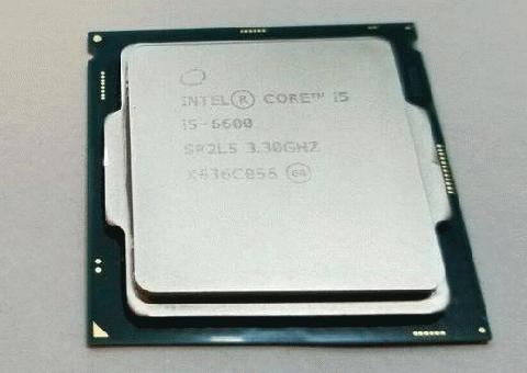 Lote de procesador de computadora INTEL CORE i5-6600 SR2L5 3.3 GHz LGA 115