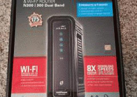 Arris SB6580-2 Modem/Wifi Router Combo Combo (Deje de alquilar el suyo hoy!)
