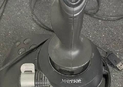 Microsoft Sidewinder Precision 2 Joystick Gaming Controller USB