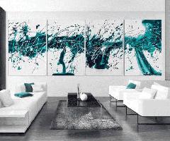 Obtener Esta Impresionante Pintura Abstracta Moderna Para Su Sala De Estar!