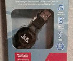 Nuevo Cable de Cable de Teléfono USB Fone Gear Sync Charge ~ Blackberry ~ Motorola