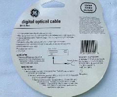 Cable de audio óptico Digital GE Plumín de 6 pies