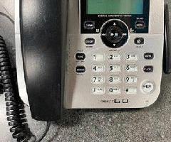 Uniden DECT 6.0 Teléfono con cable con Adaptador de CA Modelo DECT1588-2
