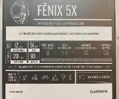 Garmin Fenix 5X Zafiro